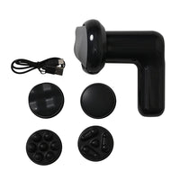 Black 1200mAh Battery Massager