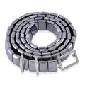 Terahertz 1550.00 ctw Waist Chain in Silvertone 48 Inches - Sticky add to cart bar