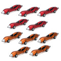 Set of 10, Black and Silver Car Shape Ballpoint Pen - Sticky add to cart bar