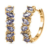 Tanzanite & Yellow Sapphire