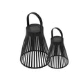 2 Piece Set - Black Solar LED Light (200mAh) - Sticky add to cart bar