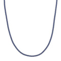Simulated Diamond Necklace in Rhodium Over Sterling Silver 20 Inches - Sticky add to cart bar