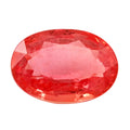 AAAA Padparadscha Sapphire(B.T) (Oval Free Size) 0.50 ctw - Sticky add to cart bar