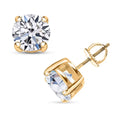 Luxuriant Lab Grown Diamond G VS2 7.00 ctw Earrings in 14K Yellow Gold - Sticky add to cart bar