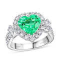 Chairman Vault Certified & Appraised Rhapsody 950 Platinum AAAA Paraiba Tourmaline, Diamond (E-F, VS) (0.95 cts) Ring (Size 7.0) (9.70 g) 3.70 ctw - Sticky add to cart bar