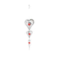 2 Tier Heart Shaped Stainless Steel Magic Wind Spinner - Sticky add to cart bar