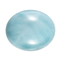 Premium Larimar (Ovl 11x9mm) 3.86 ctw Loose Gemstone