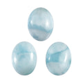 Larimar Set of 3 (Ovl 8x6mm) 4.44 ctw Loose Gemstone - Sticky add to cart bar