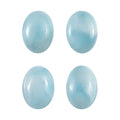 Premium Larimar Set of 4 (Ovl 7x5mm) 3.75 ctw Loose Gemstone - Sticky add to cart bar