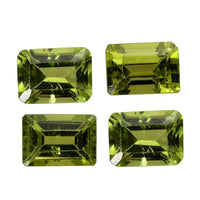 Peridot Set of 4 (Oct 7x5mm) 3.23 ctw Loose Gemstone