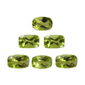 Peridot Set of 6 (Cush 6x4mm) 3.06 ctw Loose Gemstone - Sticky add to cart bar