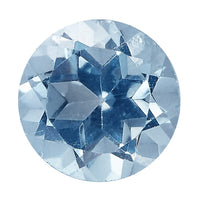 Premium Sky Blue Topaz (Rnd 7mm) 1.25 ctw Loose Gemstone