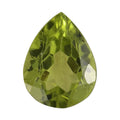 Peridot (Pear 9x7mm) 1.48 ctw Loose Gemstone - Sticky add to cart bar