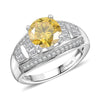 Yellow Moissanite