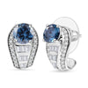 Blue Moissanite