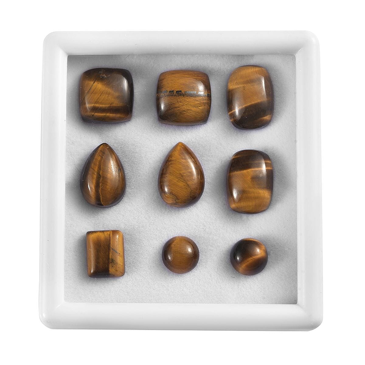Tiger's Eye Assorted Box (Mix Mix mm) 50.00 ctw