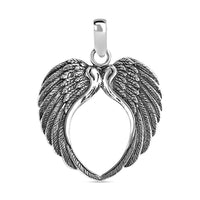 Bali Legacy Angel Wings Pendant without Chain in Sterling Silver 4.55 Grams