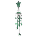 VP Home Turtle Metal Wind Chime - Green (5"x5"x36") - Sticky add to cart bar