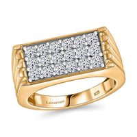 Luxuriant Lab Grown Diamond Heritage Ring in Sterling Silver