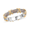 Simulated Diamond XOXO Ring in Dualtone (Size 10.0) - Sticky add to cart bar