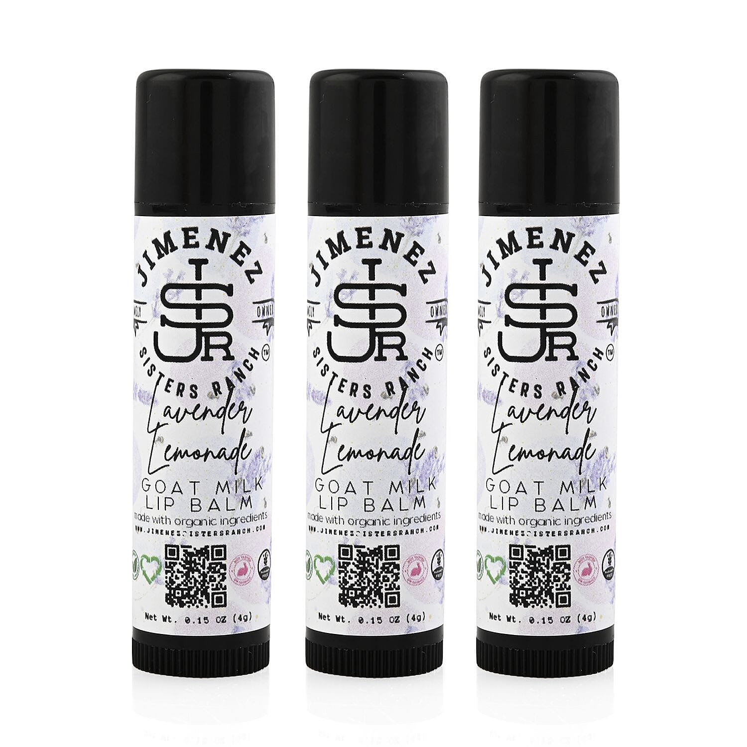 Jimenez Sisters Ranch Milk Lip Balm - 3 Pack
