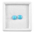 Sleeping Beauty Turquoise Set of 2 (Cush 6x6 mm) 1.74 ctw - Sticky add to cart bar