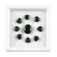 Chrome Diopside Assorted Box (Mix Mix mm) 5.63 ctw