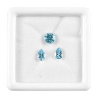 Blue Apatite Assorted Box (Mix Mix mm) 1.53 ctw