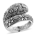 Bali Legacy Sterling Silver Frangipani Ring (Size 10.0) 5.50 Grams - Sticky add to cart bar