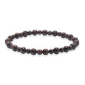 Mozambique Garnet Beaded 65.00 ctw Stretch Bracelet (7.25 In) - Sticky add to cart bar