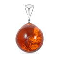 Baltic Amber Dew Drop Pendant without Chain in Sterling Silver - Sticky add to cart bar