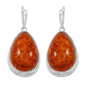 Baltic Amber Amber Blaze Statement Earrings - Sticky add to cart bar