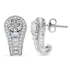 Rhodium Over Sterling Silver