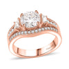 Rose Gold Over Sterling Silver