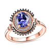 Tanzanite & Champgne Diamond