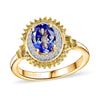 Tanzanite & Yellow Diamond