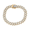 Yellow Gold Over Sterling Silver