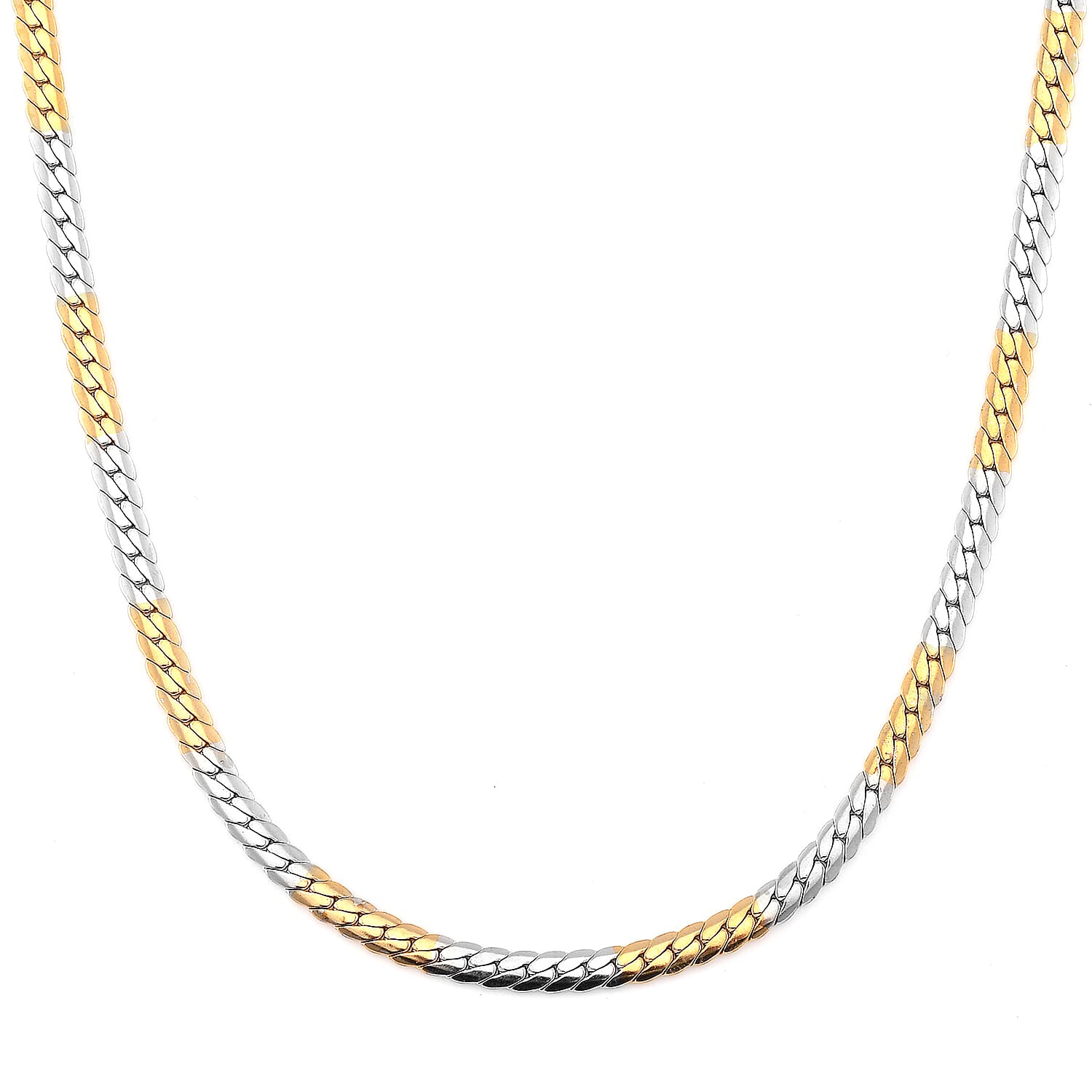 5mm Chain Necklace (23.50 Inches) in Stainless Steel