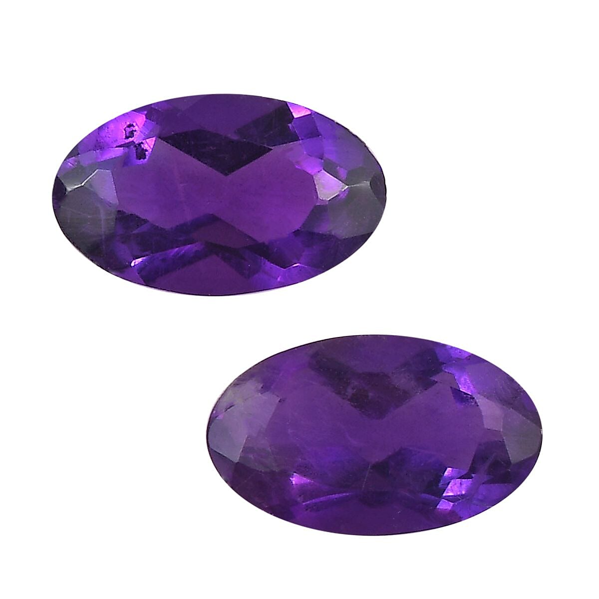 AA African Amethyst Set of 2 (Ovl 5x3 mm) 0.39 ctw