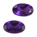 AAA African Amethyst Set of 2 (Ovl 5x3 mm) 0.39 ctw - Sticky add to cart bar