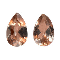 Jenipapo Andalusite Set of 2 (Pear 5x3 mm) 0.47 ctw Loose Gemstone