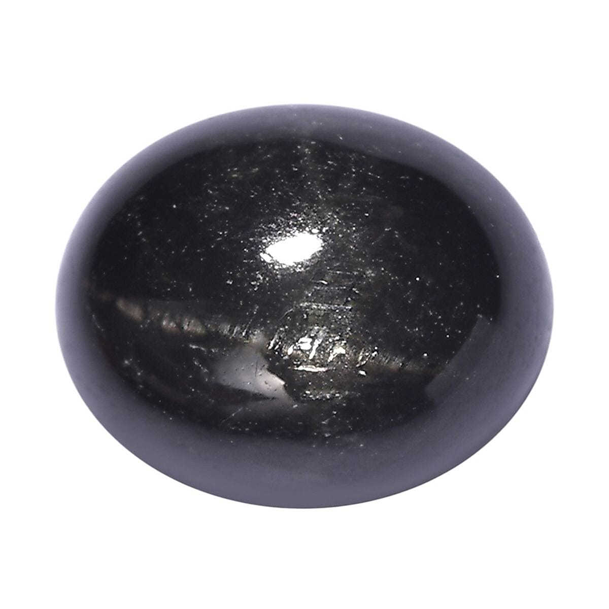 Black Star Diopside (Ovl 11x9 mm) 4.39 ctw