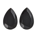 AA Black Onyx Set of 2 (Pear 9x6 mm) 2.18 ctw - Sticky add to cart bar