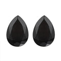 Australian Black Tourmaline Set of 2 (Pear 7x5 mm) 1.31 ctw - Sticky add to cart bar