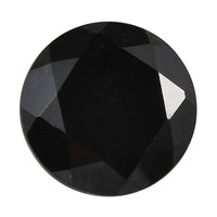 Australian Black Tourmaline (Rnd 7 mm) 1.21 ctw