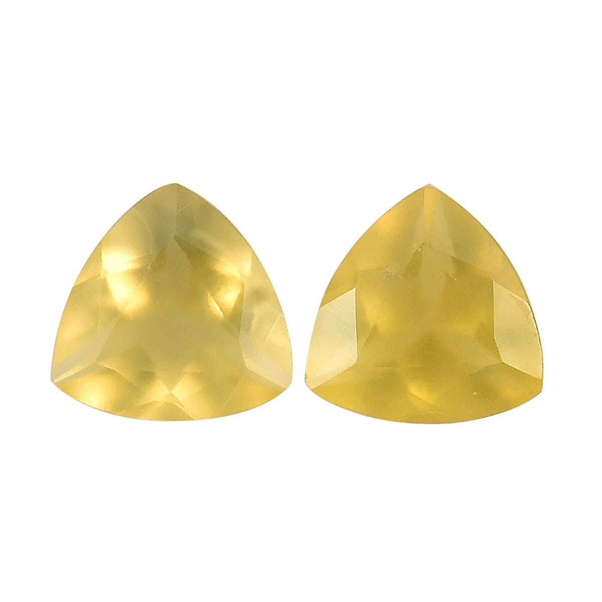 Canary Opal Set of 2 (Trl 5 mm) 0.52 ctw