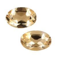 Brazilian Citrine Set of 2 (Ovl 6x4 mm) 0.76 ctw