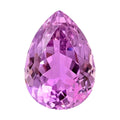 Certified & Appraised AAAA Patroke Kunzite (Pear Free Size) 12.00 ctw - Sticky add to cart bar