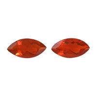 Jalisco Fire Opal Set of 2 (Mrq 5x2.5 mm) 0.11 ctw