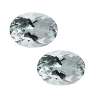 Goshenite Set of 2 (Ovl 7x5 mm) 1.21 ctw